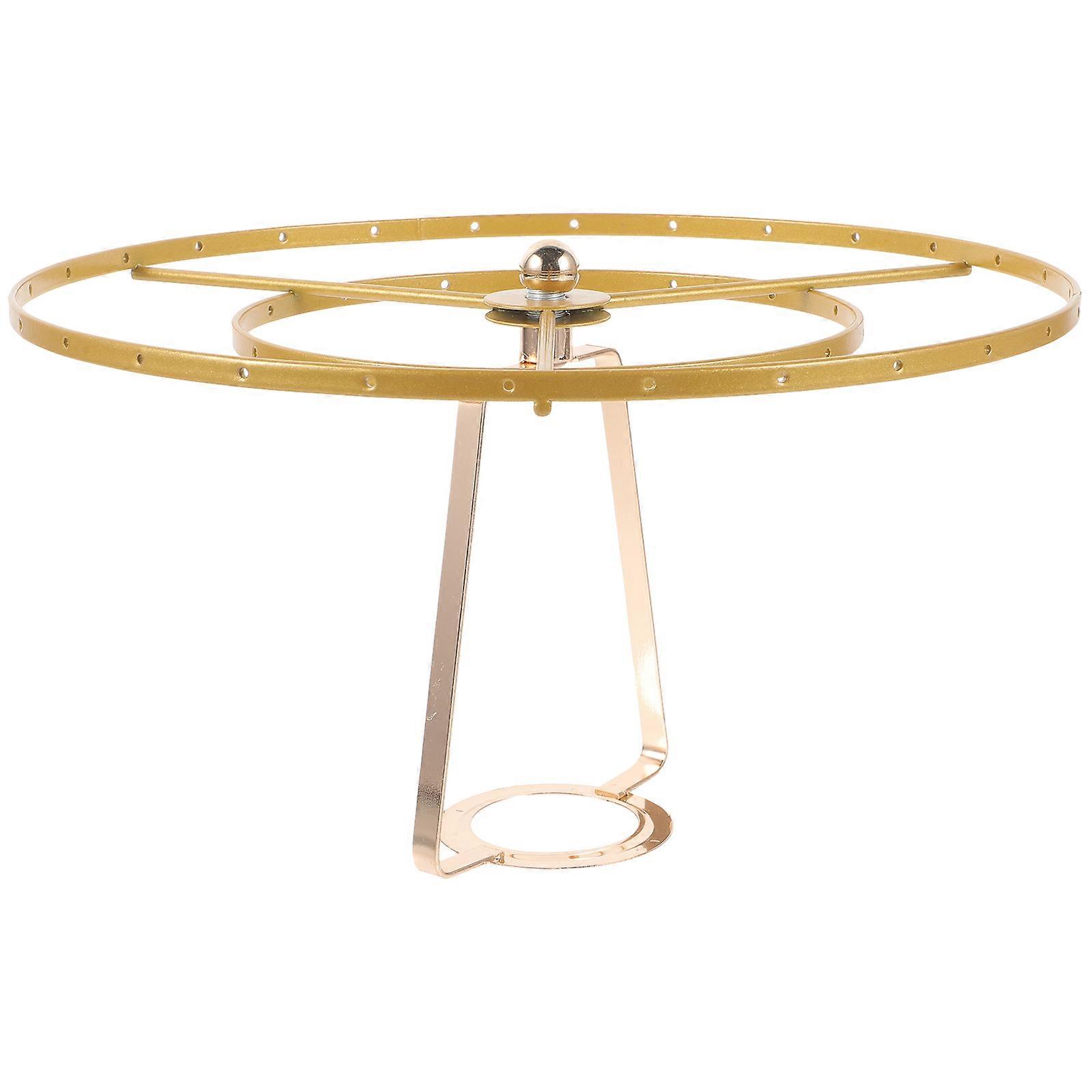 Table Lamp Frame Metal Lampshade Frame for Decor 1Set
