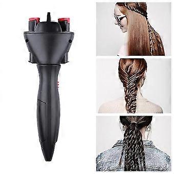 Automatisk hårfletteverktøy, elektrisk twister-flettemaskin, styling-flettestyler