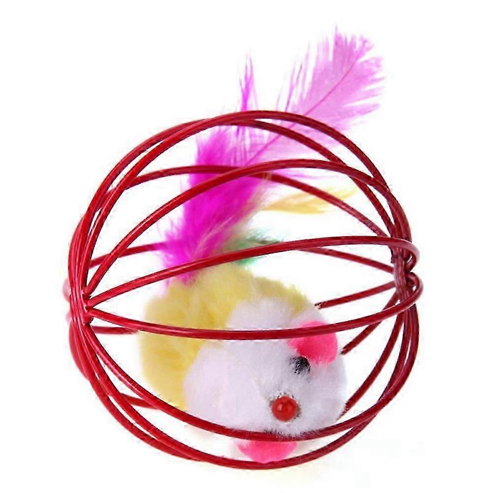 Shaped Cat Toy for Mental Stimulation 3Pcs Set Assorted Color