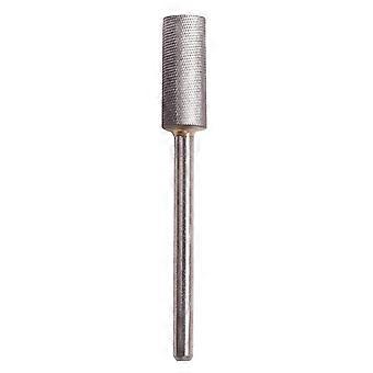 Meuleuse à ongles en acier tungstène pour manucure, 1 pièce, argentée.