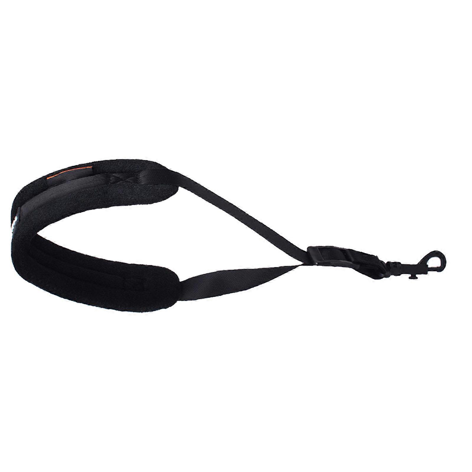 Saxophone Hide Substance Foldable Shoulder Suspender Strap Instrument Accessory