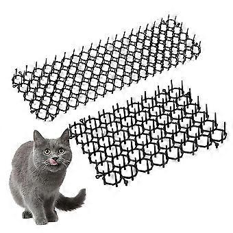 Garden Plastic Anti Cat Thorn Pad Cat Scat Mats Anti-cat And Prickle Strips Cat Repellents Pad Prevent Cats Plant Protection