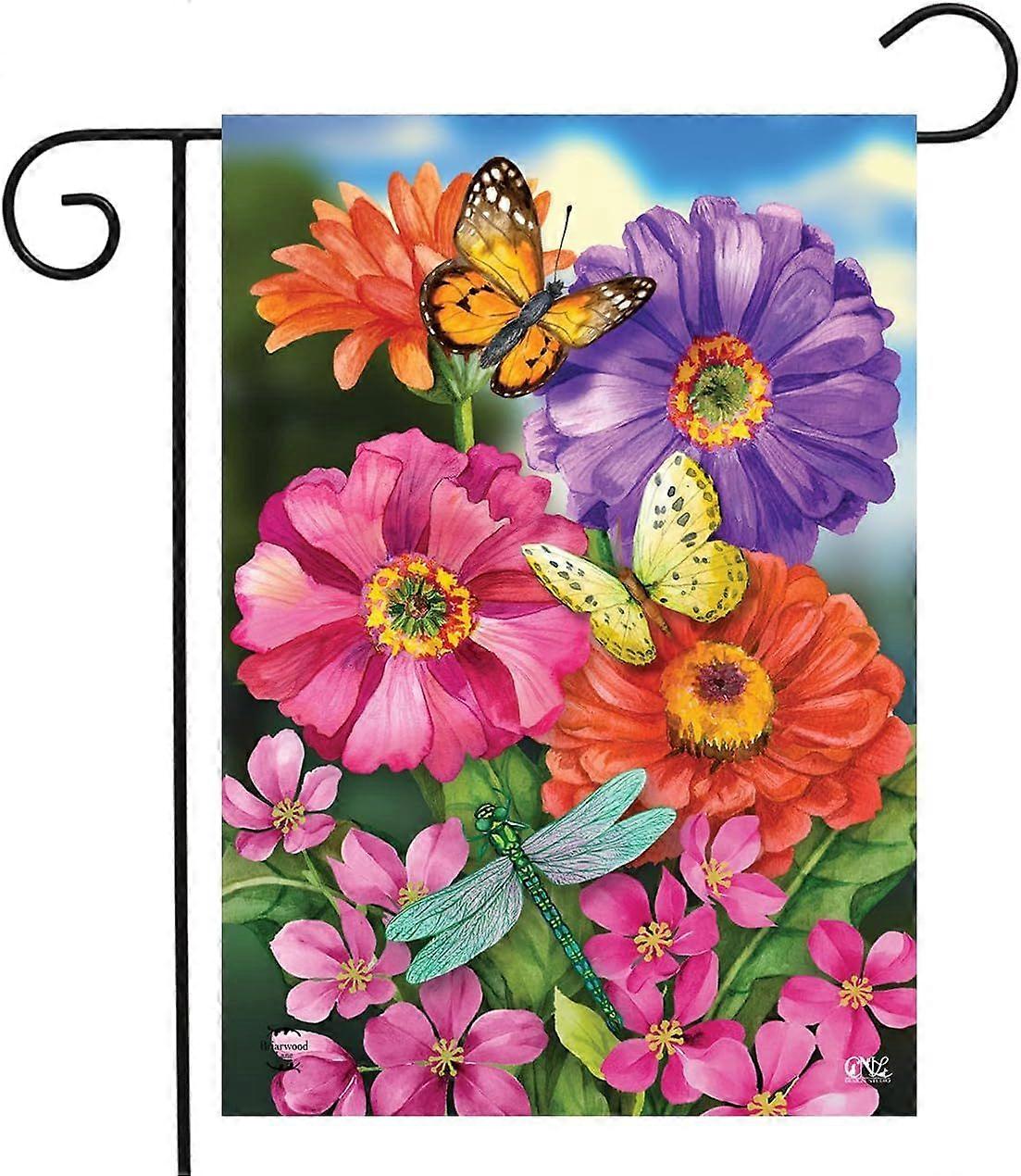 1 pcs Spring Garden Flag 12" x 18"