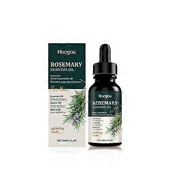 Hoegoa Rosemary Hair æterisk olie, nærer blidt, blødgør, lysner og lysner og forbedrer tørt, permanentet og farvet hår