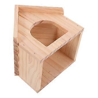 Holzhamster Versteck Haus Meerschweinchen Versteck Haus Kleintier Holzhütte Holzhamster Versteck Hamster Hütte Versteck