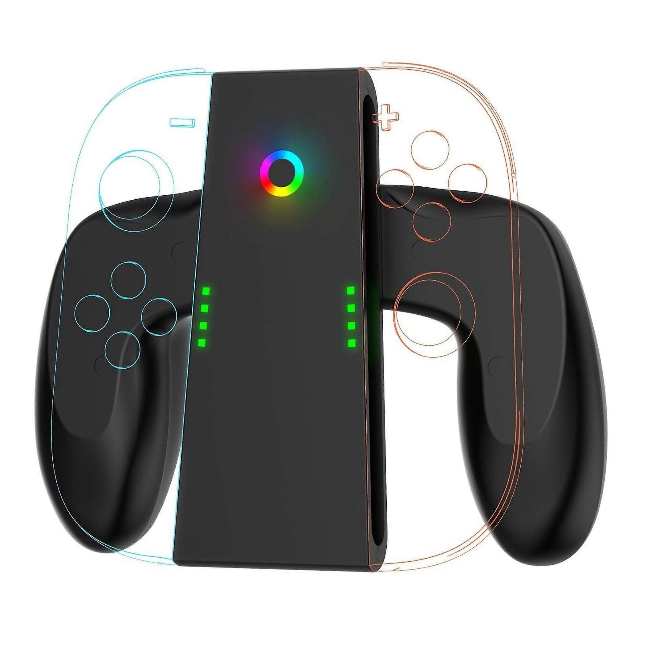 For Nintendo Switch 2 Multifunctional Grips Left Right Rechargeable