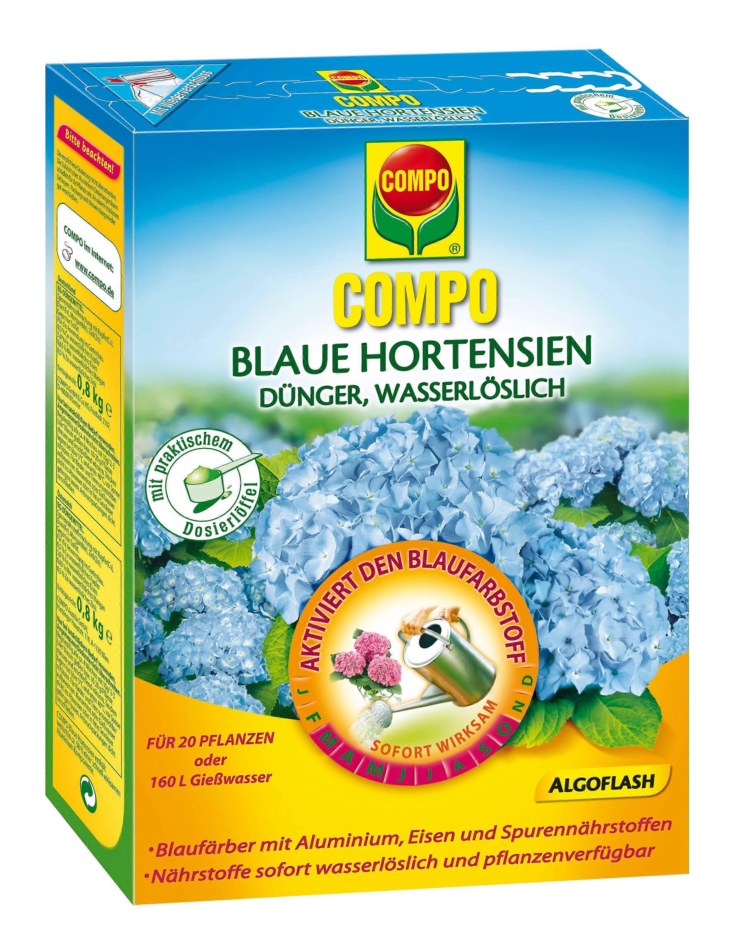 COMPO Blue hydrangeas, 800 g