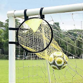 Filet de football - Soccer Top Bins Soccer Target Goal | Cible de lancer de football en plein air pour la précision des coups de pied Filet de cible de but d’entraînement pour les tirs Accu