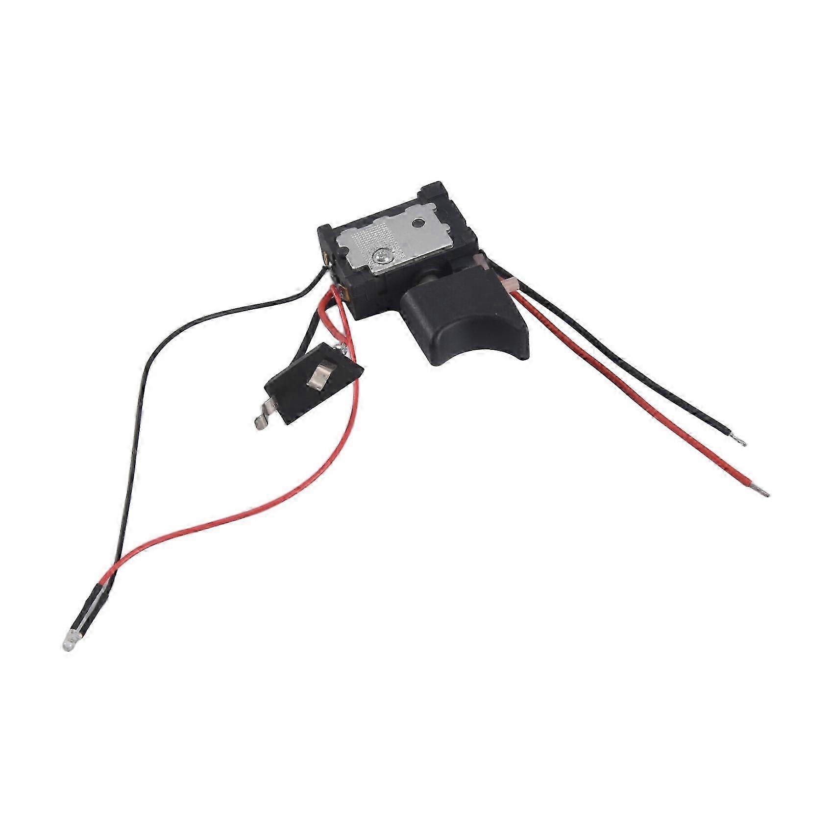 DC7.2-24V Electric Drill Switch Cordless Drill Speed Control Button Trigger Light Parts compatible with