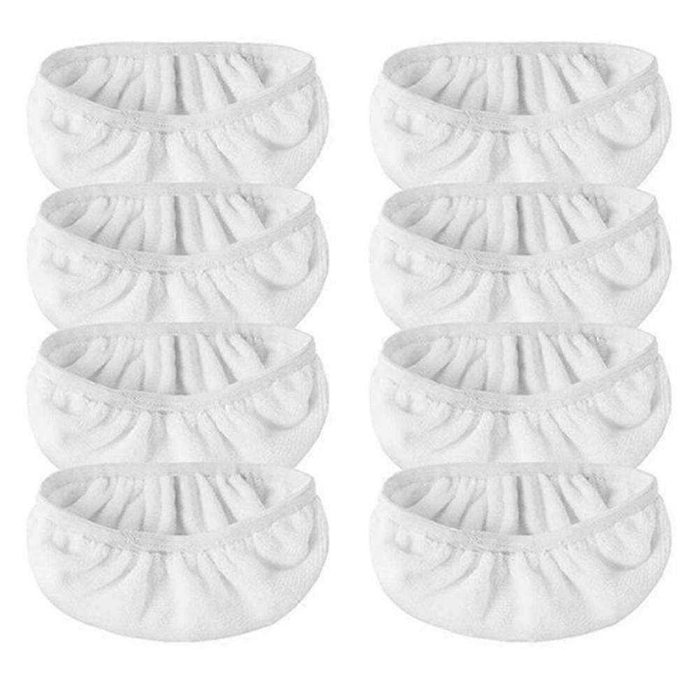 8pcs Reusable Mop Replacement Pads compatible withSwiffer Sweeper Wet Mops Microfiber Mop Replacement Pads