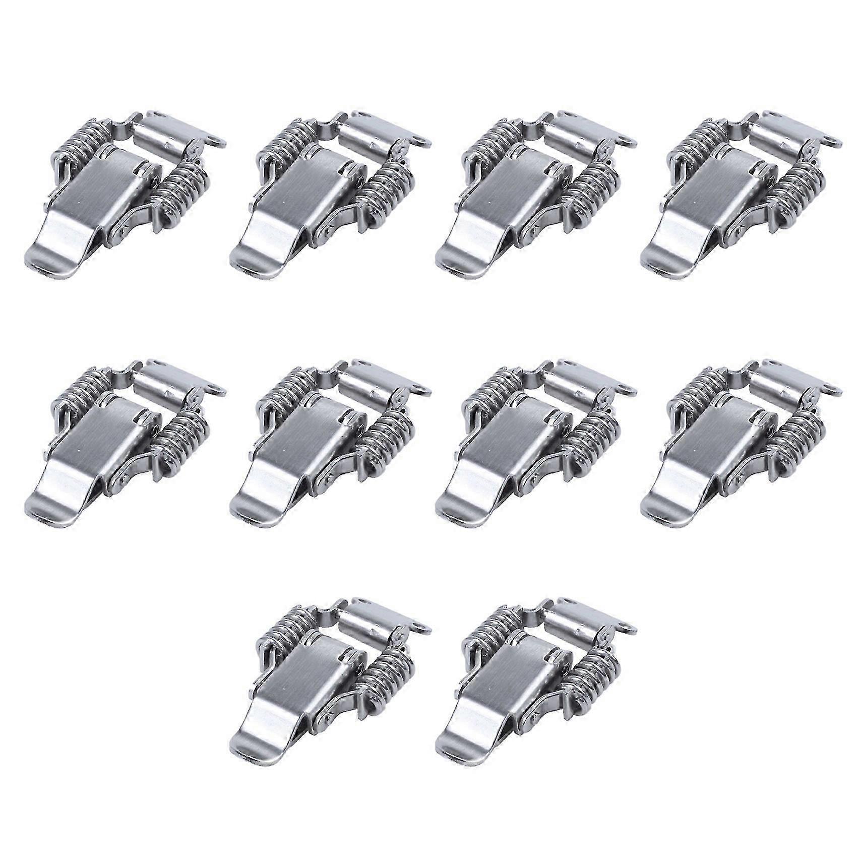 20X Toolbox Draw Compression Spring Toggle Latch Catch Clamp Silver