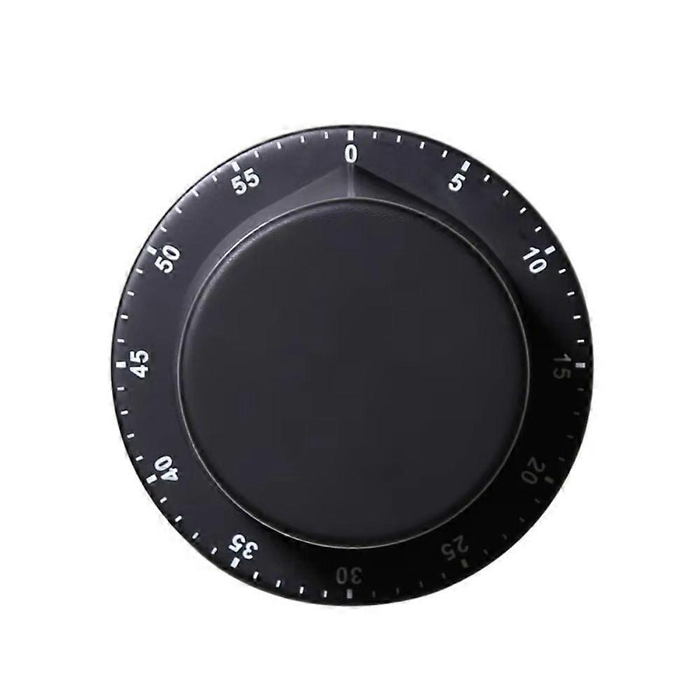 Study Kitchen Timer Strong Magnetic Base Mechanical Alarm Clock Time Management Stainless Steel Countdown Cooking