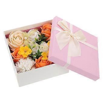 Soap Flower Gift Box for Storage Use 1Pcs Square Rose Soap Gift Box