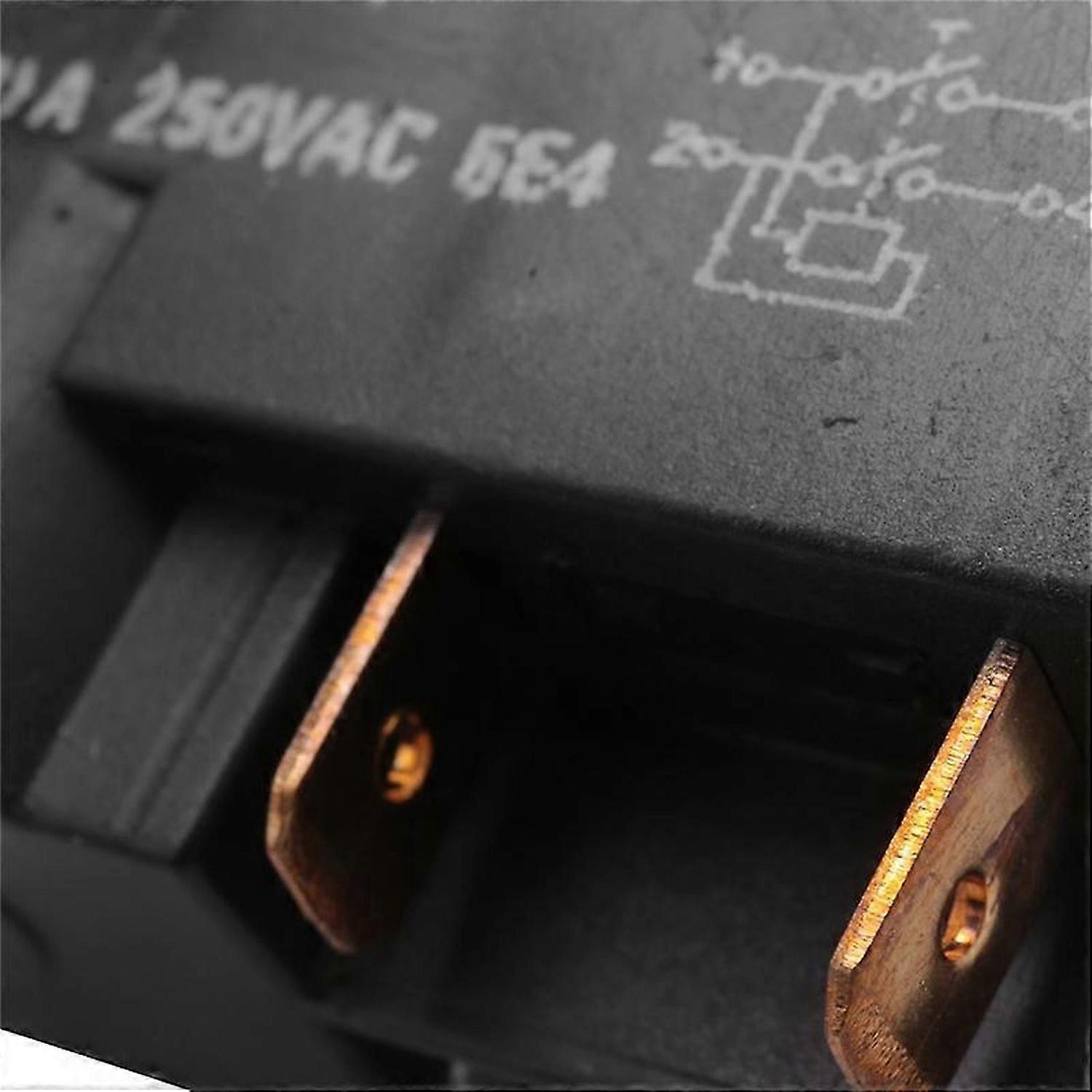 250V 16A IP54 Start Stop Switch No Volt Release Switch with Emergency Stop Push Button Electromagnet