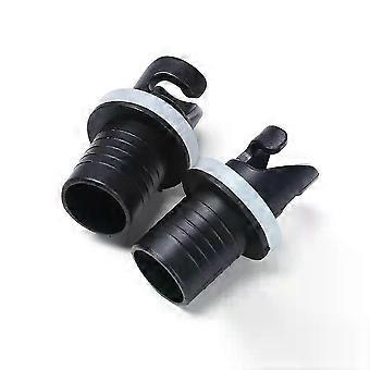 1/2-teiliger Ventiladapter für Schlauchboote/Kajaks, Fußpumpe zum Aufpumpen, Schlauchadapter, Ventilverbinder
