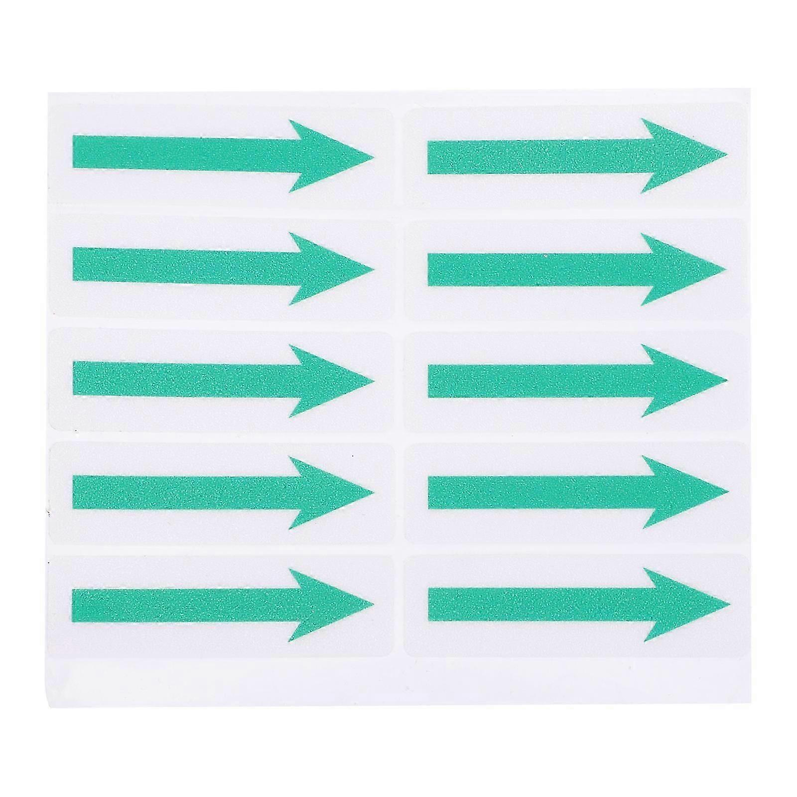 Arrow Sign Stickers Removable for Warning 20Pcs Marking