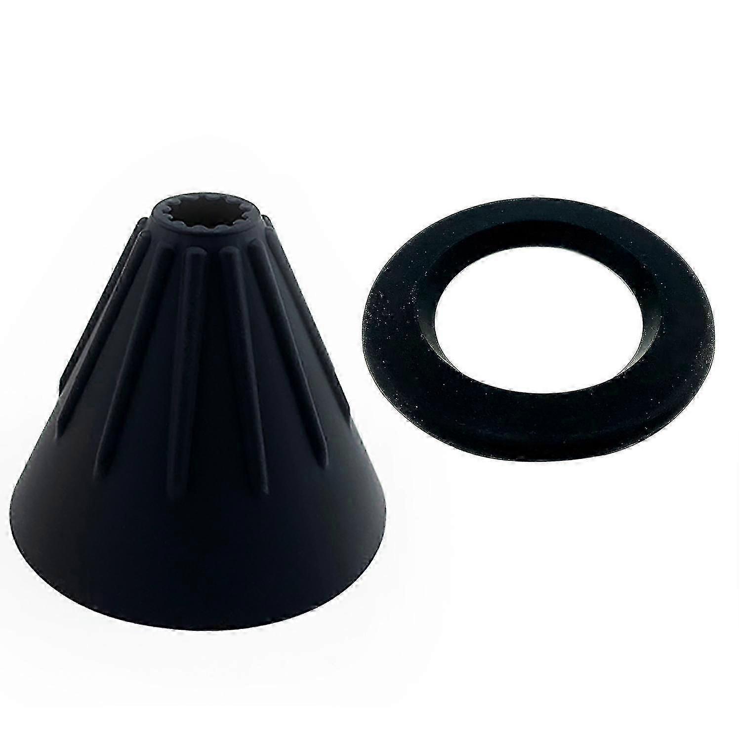 Reusable Hand-pushed Silicone Funnel Foldable Filter Cup Coffee Making Tool