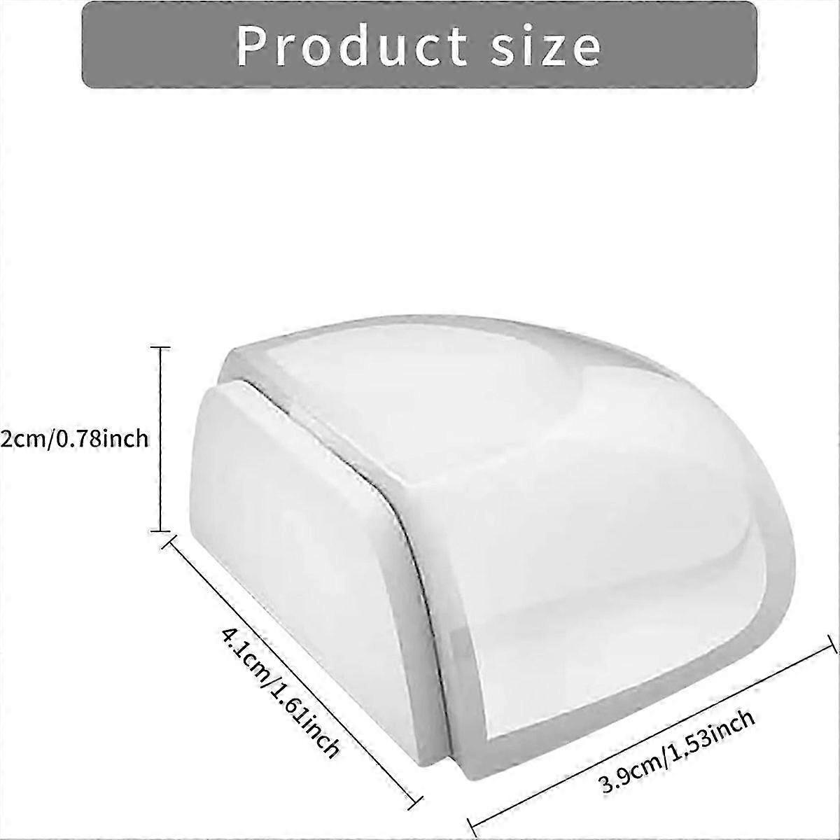 6pcs Door Stops Floor Self-Adhesive Door Buffer Floor