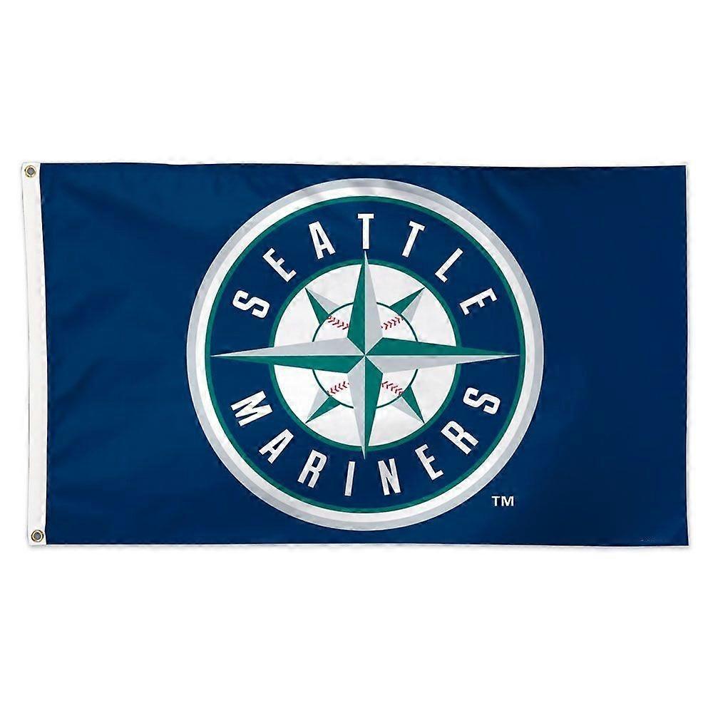 Seattle Baseball Team Circle Flag Mariners Banner RL0804