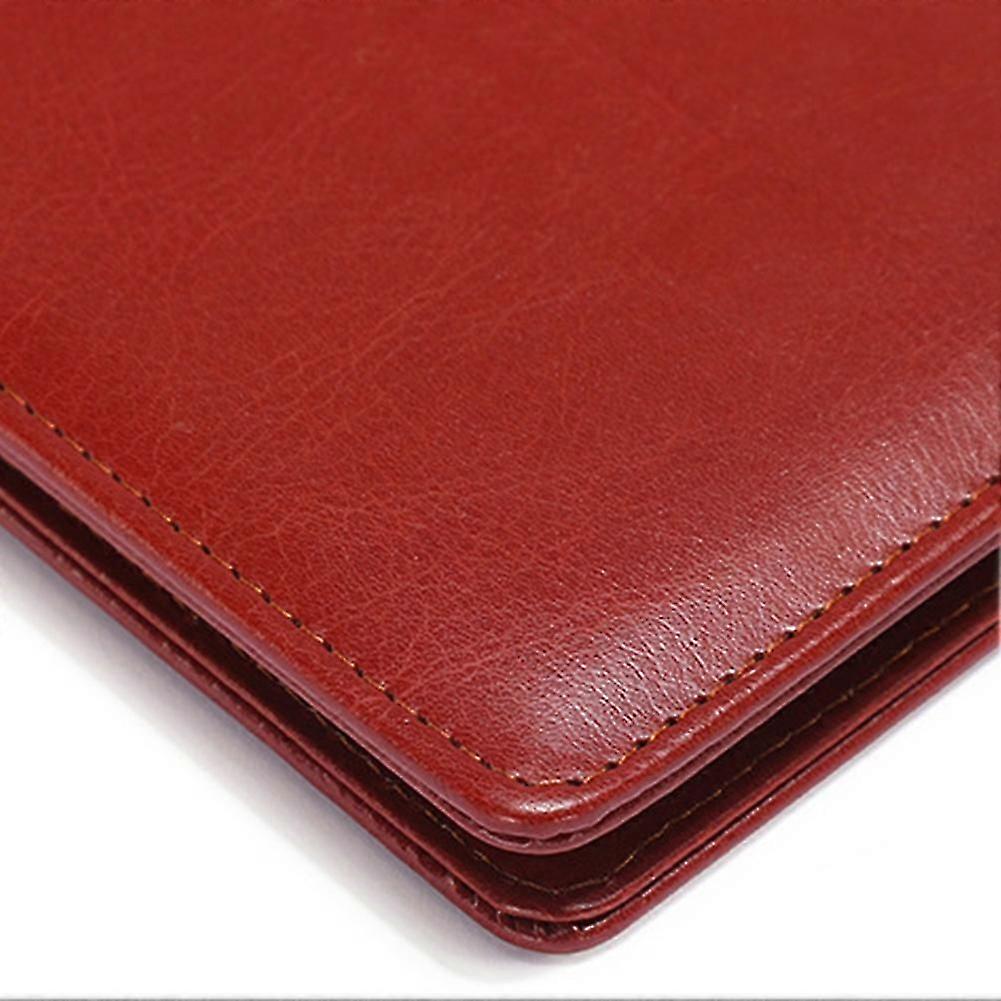 A4 conference folder, multifunctional business folder, leather contract folder, filing folder, office folder, school folder-SNNGV