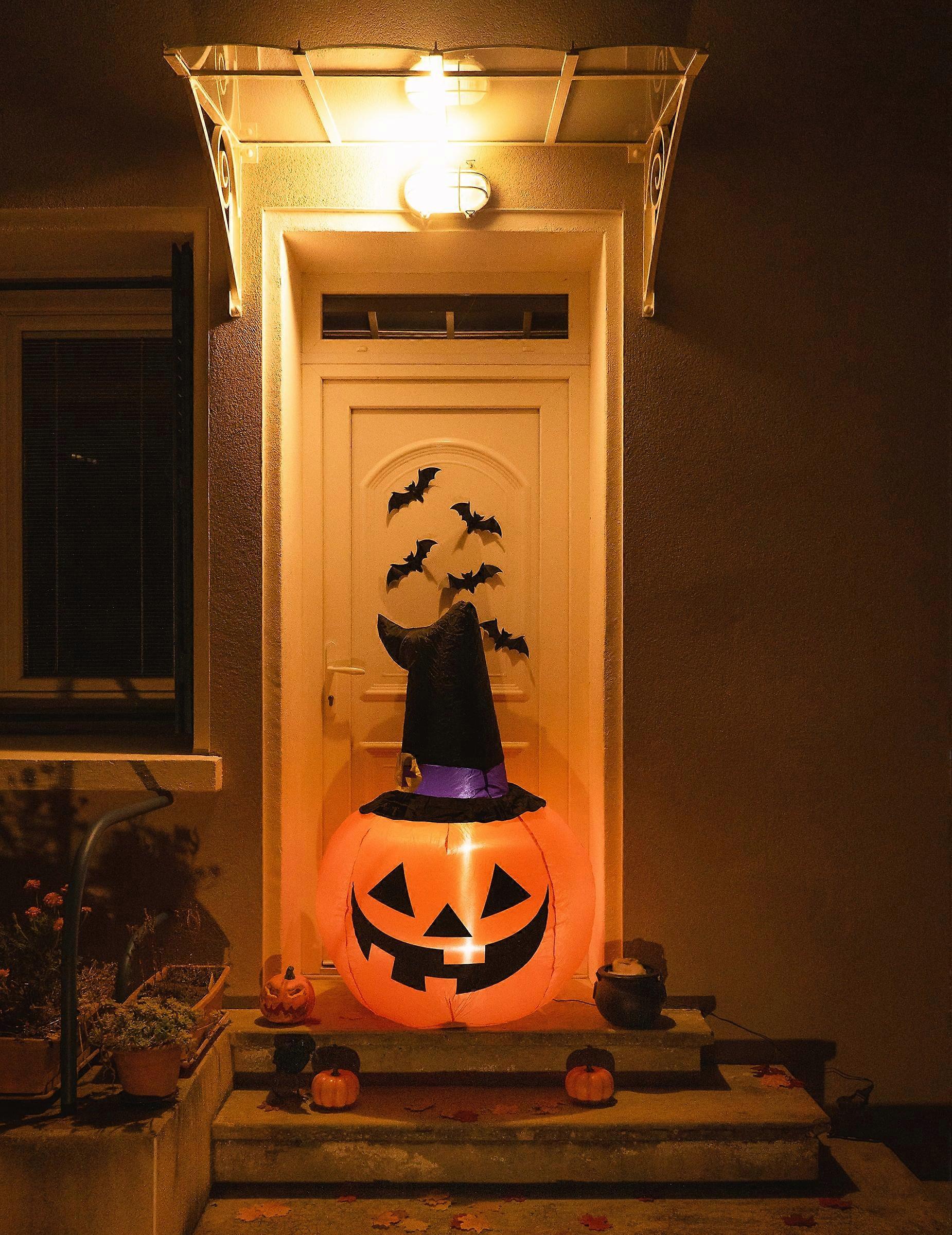 120cm inflatable luminous pumpkin