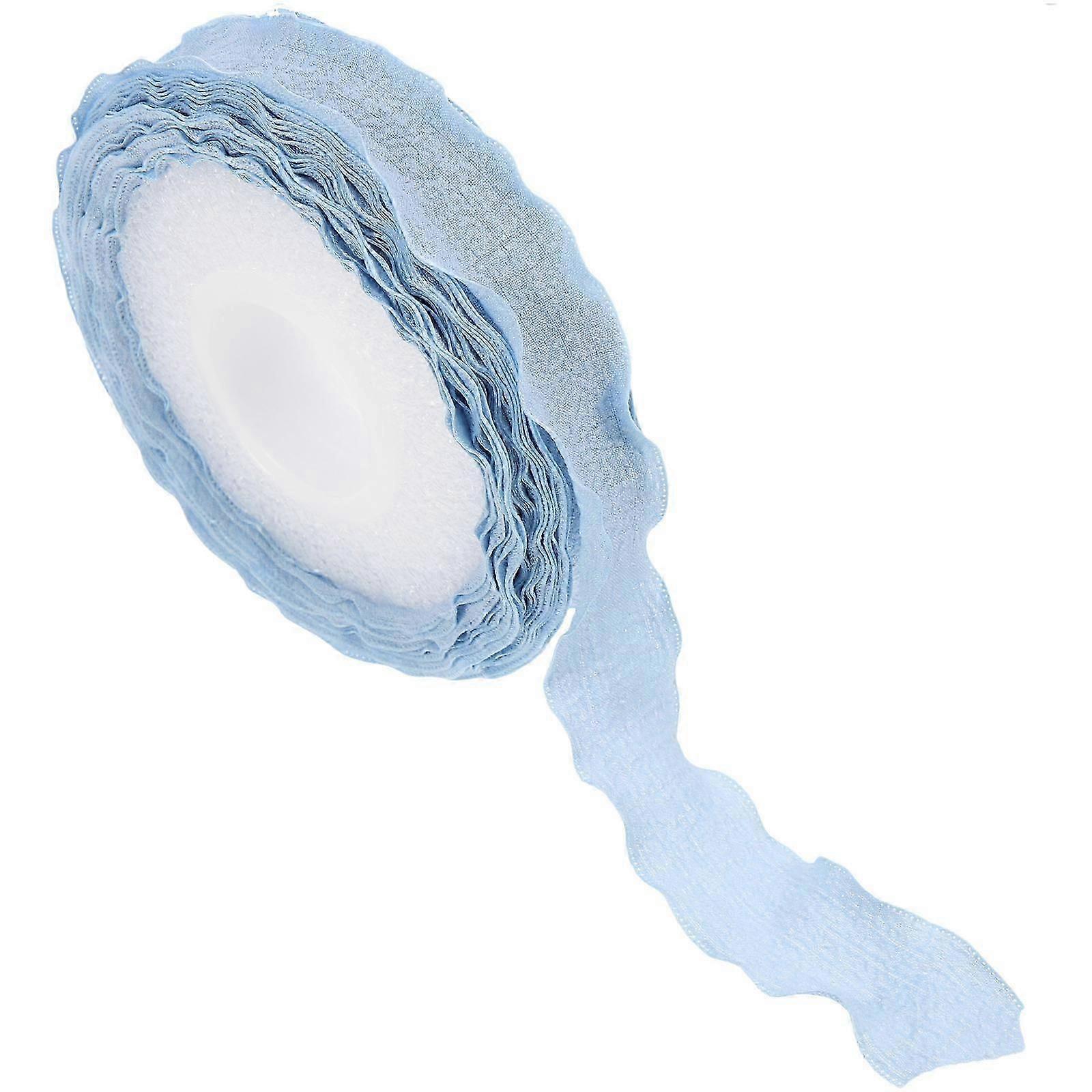 Convenient Gift Ribbon Blue compatible with DIY Use 3 Rolls Multi-Function Craft Ribbon