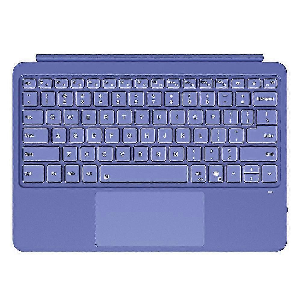 WP-12 7-Color Backlit Magnetic Wireless Bluetooth-compatible Keyboard, Compatible with 12-inch Microsoft Surface Pro