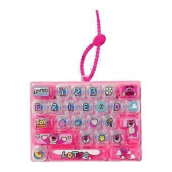 Kids Game Machine Early Learning Electronic Piano Toy Press Finger Plastic Portable Accent Tactile Stress Relief