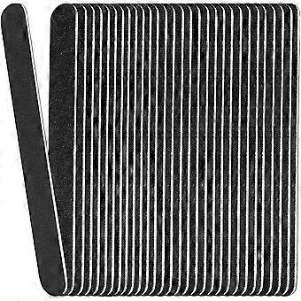 Schmirgelbrett-Nagelfeilen (24er Pack), 100/180 Körnung Holznagelfeile für Natur