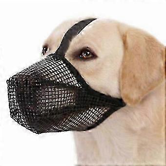 Lichtgewicht anti-kauwmuilkorf van gaas voor honden