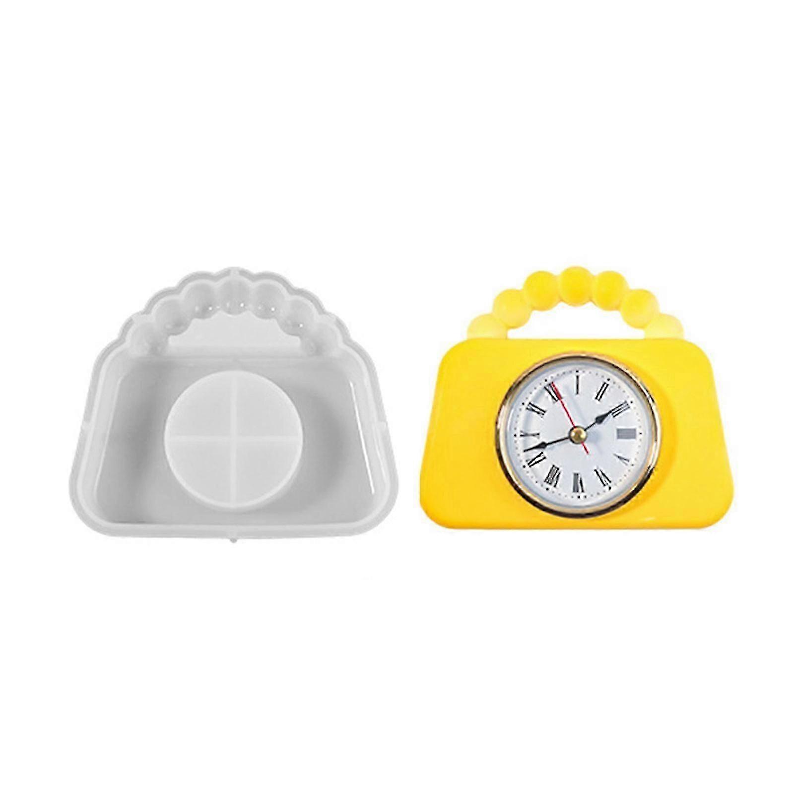 Flexible Silicone Birdhouse Clock Mould Kit