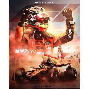 Oscar Piastri Spain GP 2025 Winner Jigsaw Puzzles DS-271