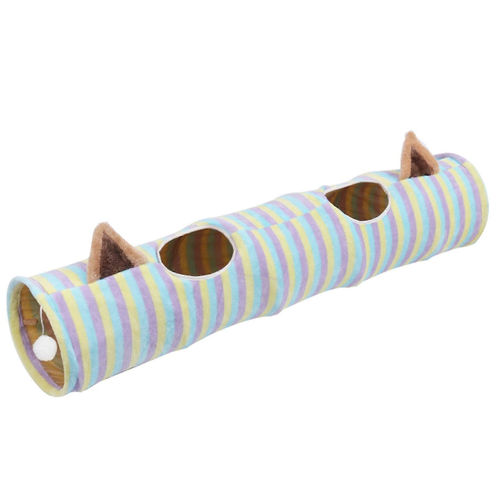 Crinkle-Sound Cat Tunnel Foldable Soft
