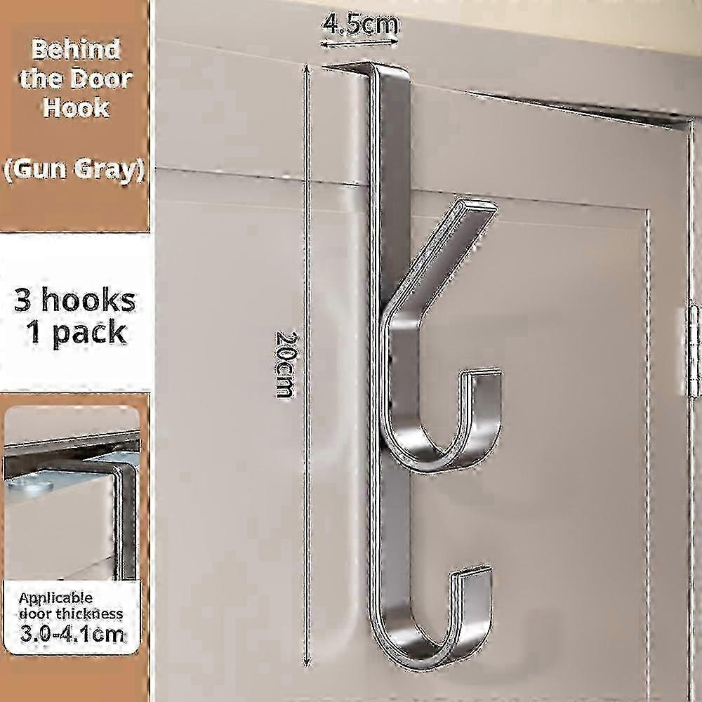 Effortless Over Door Hook Durable Metal Hanger