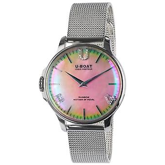 Rainbow Watch for Women Analog Quartz with Stainless Steel Bracelet 8472/MT
