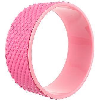 Yoga Wheel Yoga Back Stretching Wheel for Back Pink