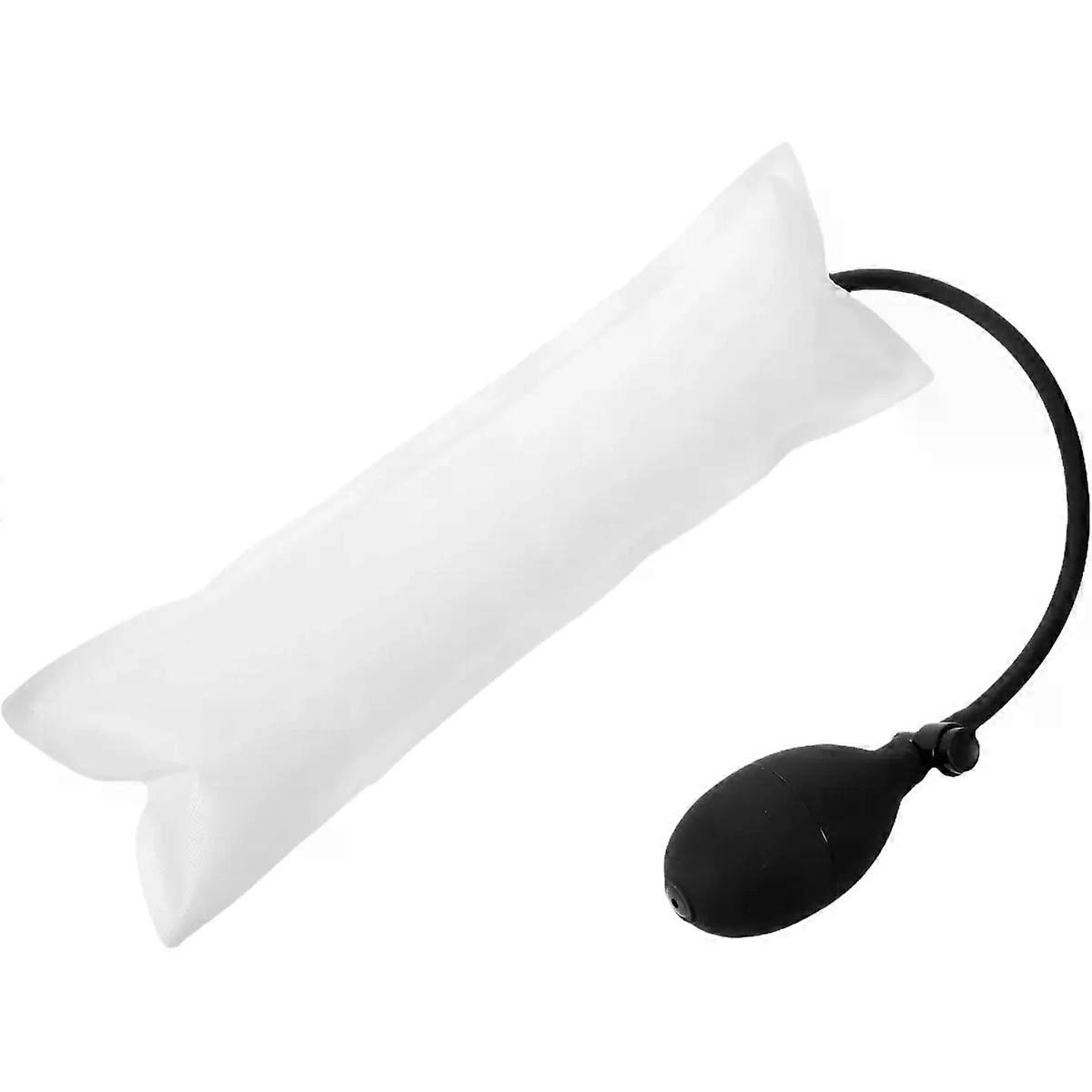 2pcs Inflatable Pillow Height Adjuster Tpu Plastic White