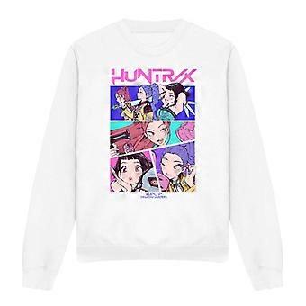 K-Pop Demon Hunters Unisex Adult Huntrix Neon Comic Anime Sweatshirt