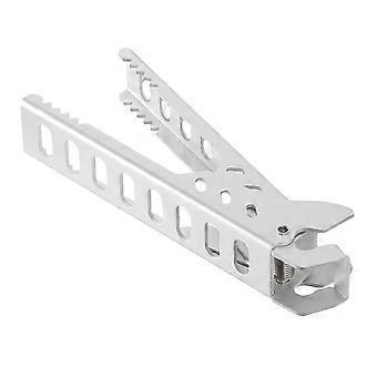 Silver Pot Holder Camping Clamp for Cooking Includes 5Pcs Durable Grippers