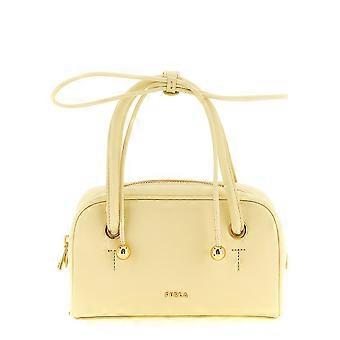 Furla Multicolor Calfskin Handbag
