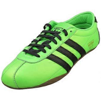 adidas Tokyo Decon Womens Fashion Trainers in Green Black