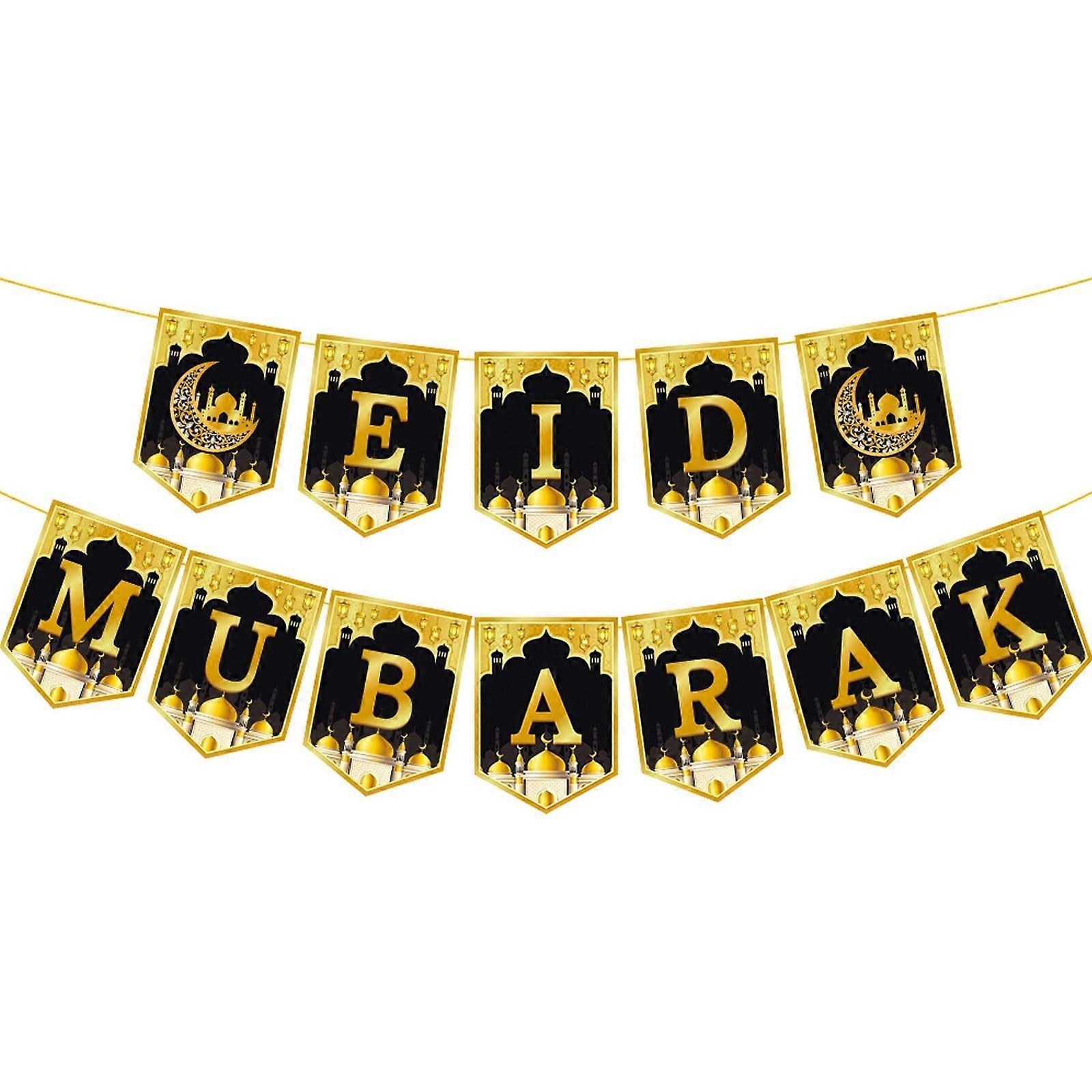 Ramadan Bunting Lantern Star Crescent
