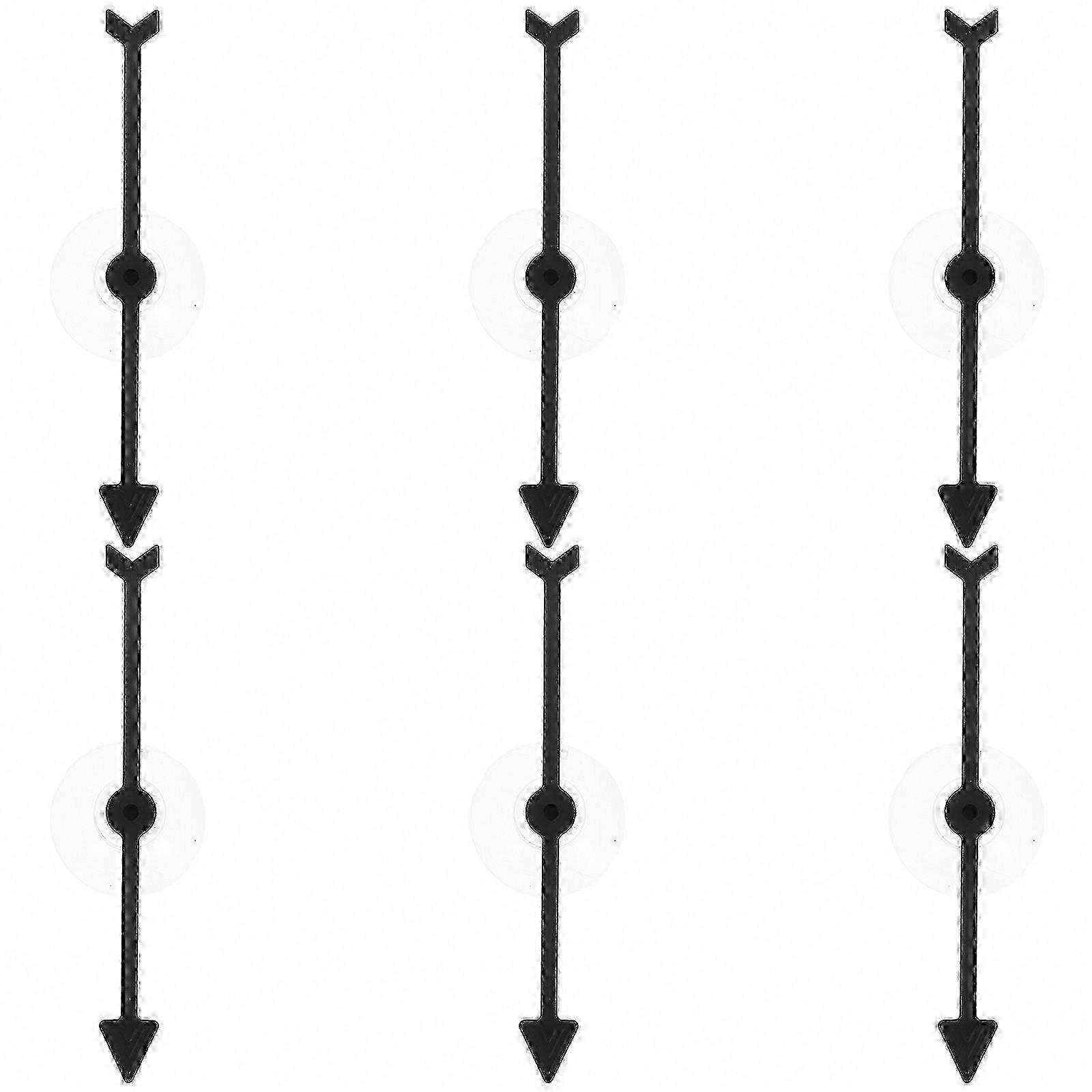 Party Game Rotating Suction Arrow Pointers - 6Pcs Set