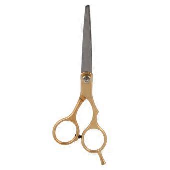 Professionell hårklippningssax barbersax familjesalong platt tand frisörverktyg guld