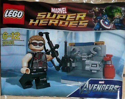 LEGO Super Heroes: Hawkeye with Equipment Polybag Set 30165
