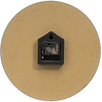 Orologio Da Parete 12 Pollici Con Conchiglie Marine E Sfondo In Legno – Silenzioso, A Batteria, Decorazione Vintage Per Casa Ufficio - 3