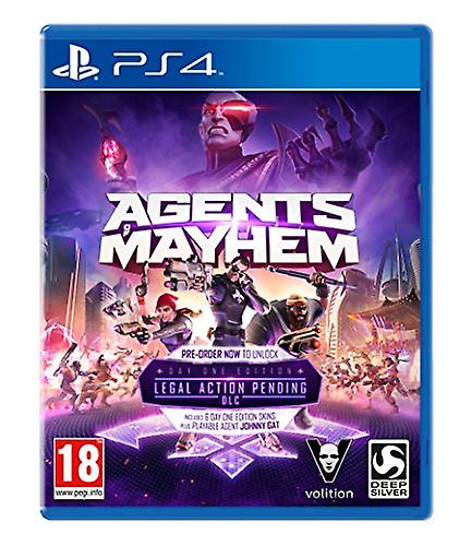 Agents of Mayhem Day One Edition (PS4) - New & Sealed