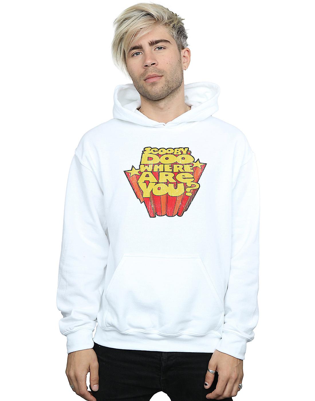 Scooby Doo Varonil ¿dónde estás? Sudadera con capucha