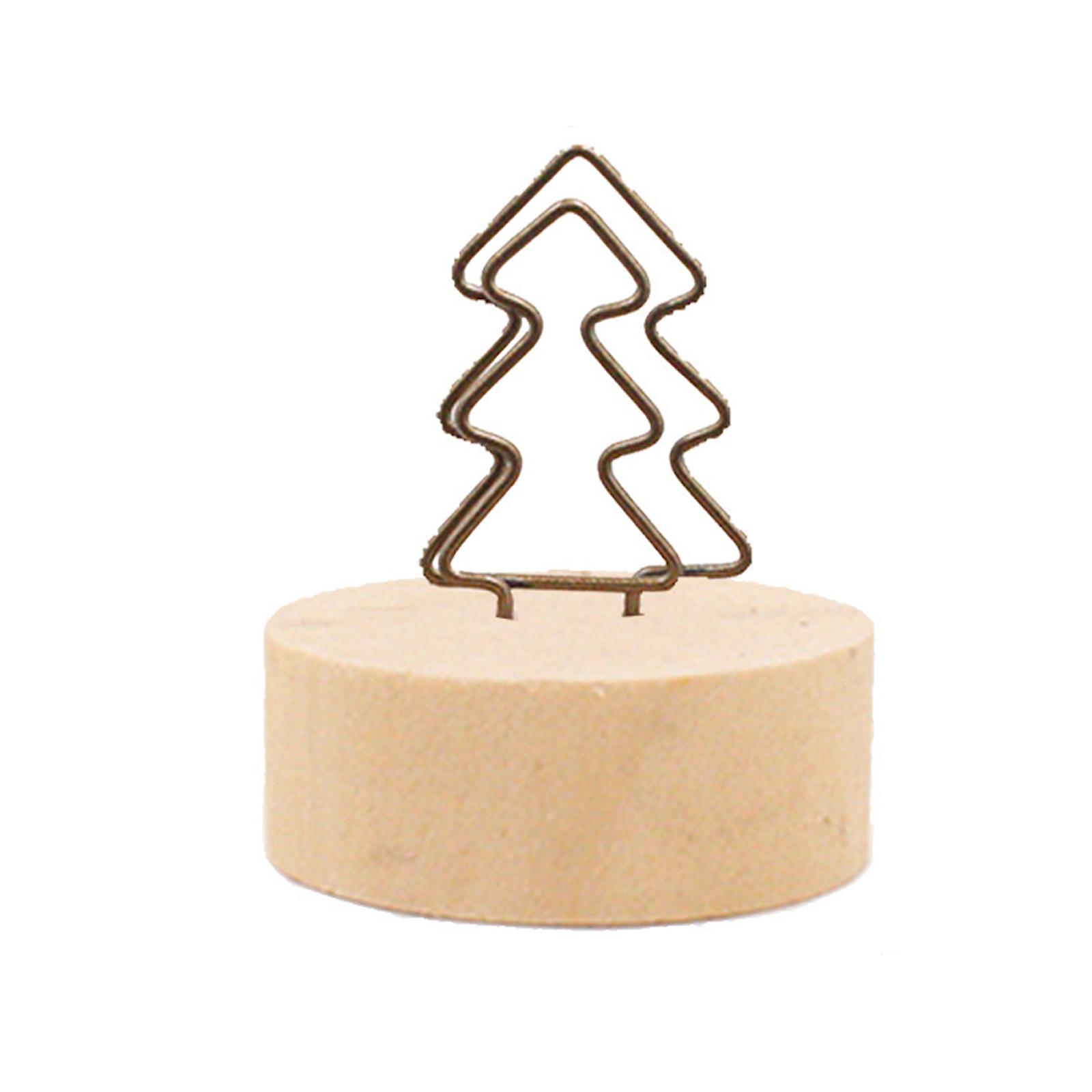 Unique Name Card Stand Holder Cute Pattern Wooden Rustic Table Place Decor Wedding