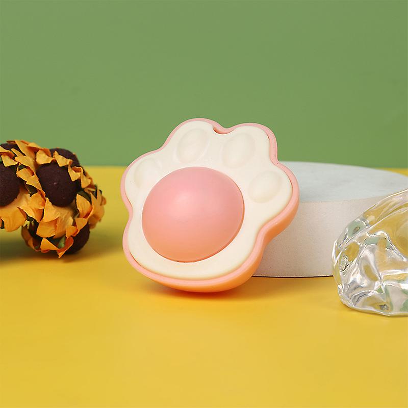 Lovely Cat Paw Catnip Wall Ball Cat Toys Catnip Edible Licking Balls Snack